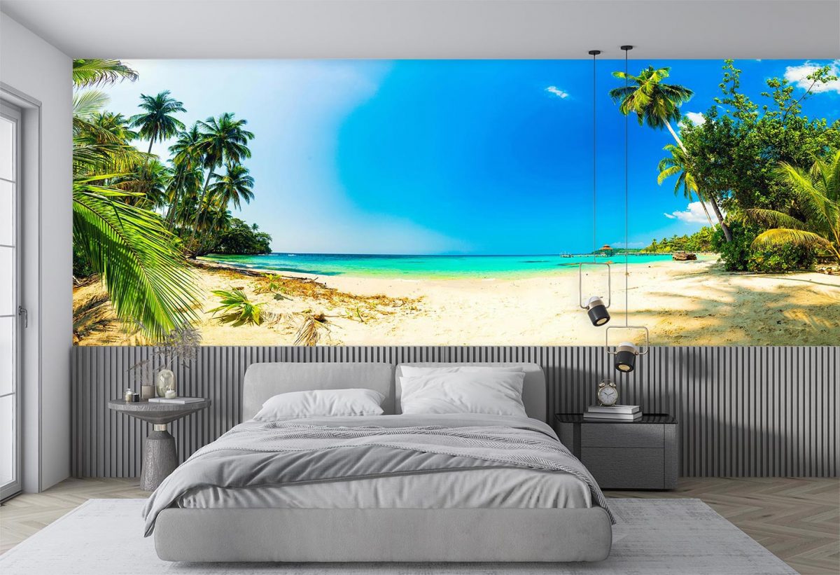 پوستر دیواری منظره دریا و ساحل W10017000 اتاق خواب
