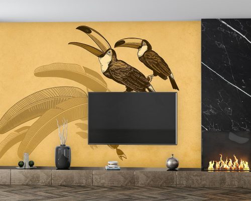 پوستر دیواری پرنده توکان W10024100