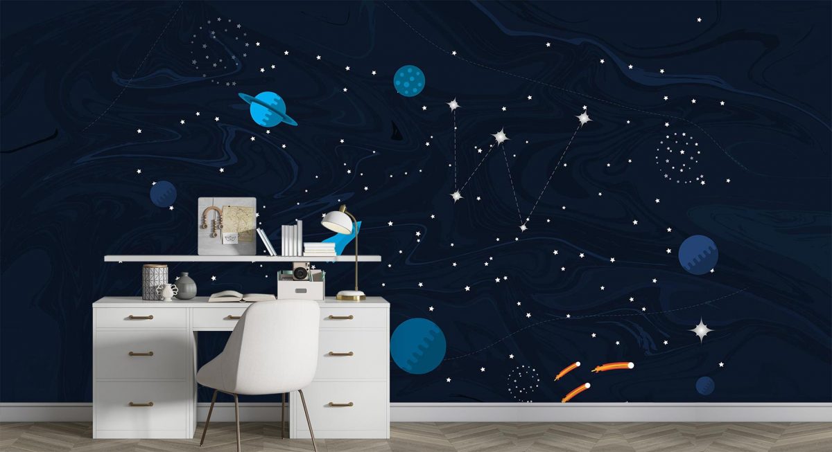پوستر دیواری فضا و سیاره W10029700