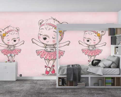 پوستر دیواری اتاق کودک دخترانه W10048910