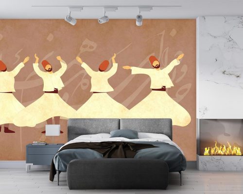 پوستر دیواری رقص سماع شعر W10050400