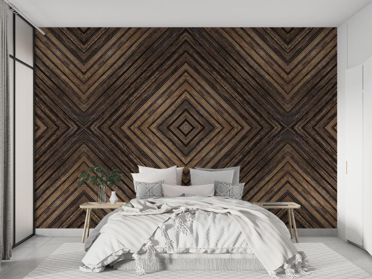 کاغذ دیواری طرح چوب هندسی W10052000
