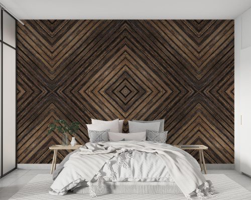 کاغذ دیواری طرح چوب هندسی W10052000