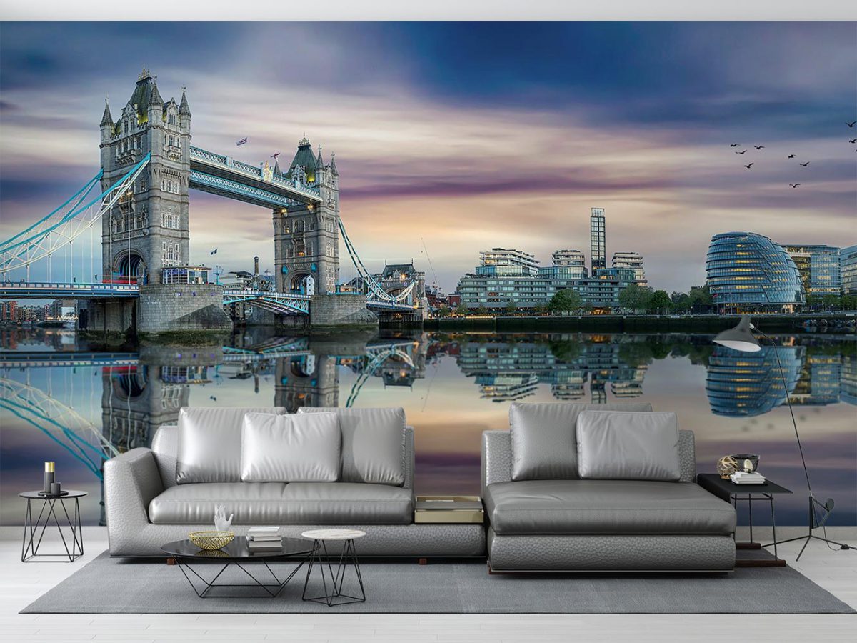 پوستر دیواری پل لندن W10054300