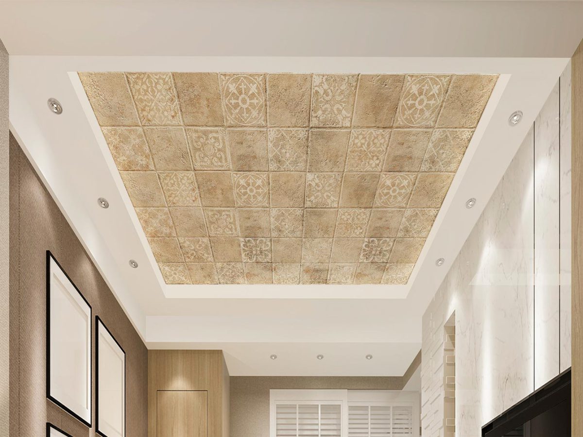 کاغذ دیواری پتینه سنتی W10056500 سقفی