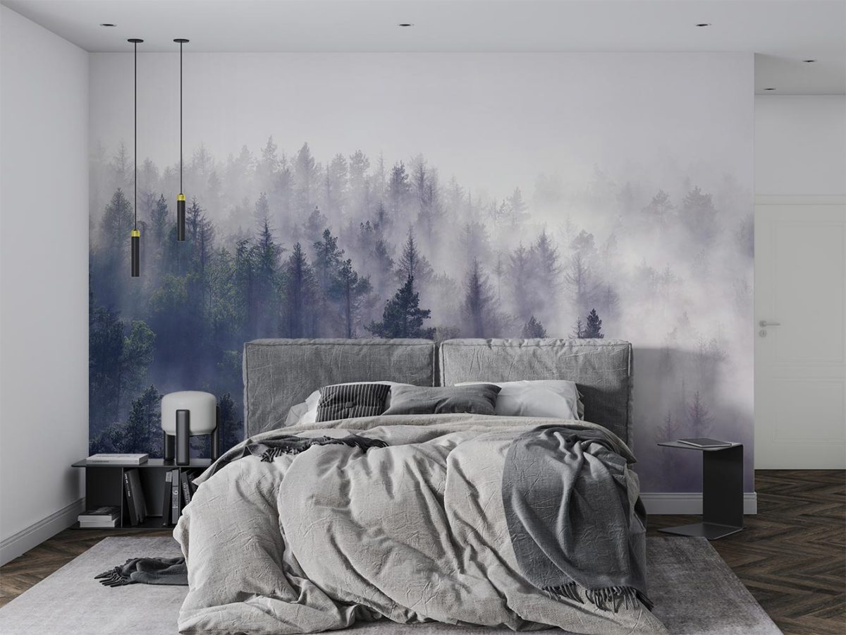 پوستر دیواری جنگل طبیعت W10057600 اتاق خواب