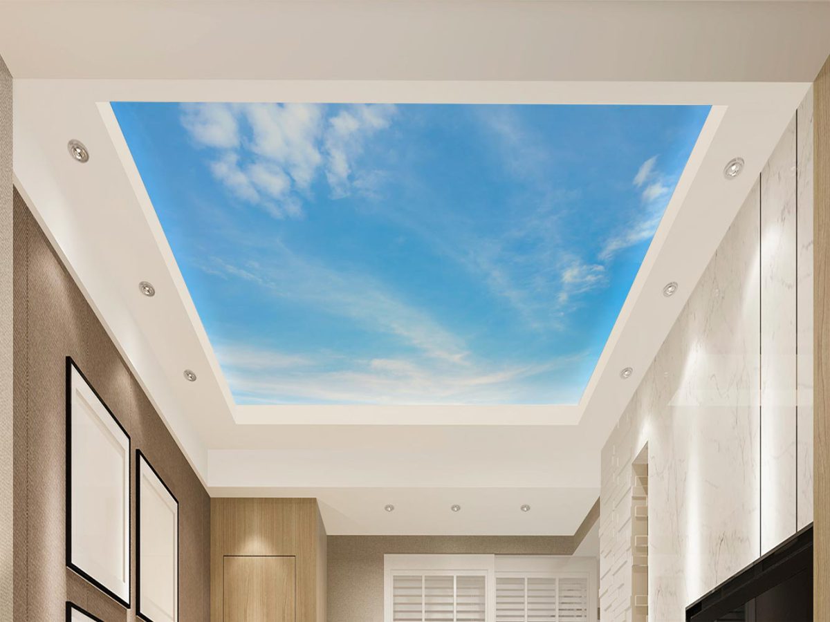 پوستر دیواری سقفی ابر و آسمان W10060100