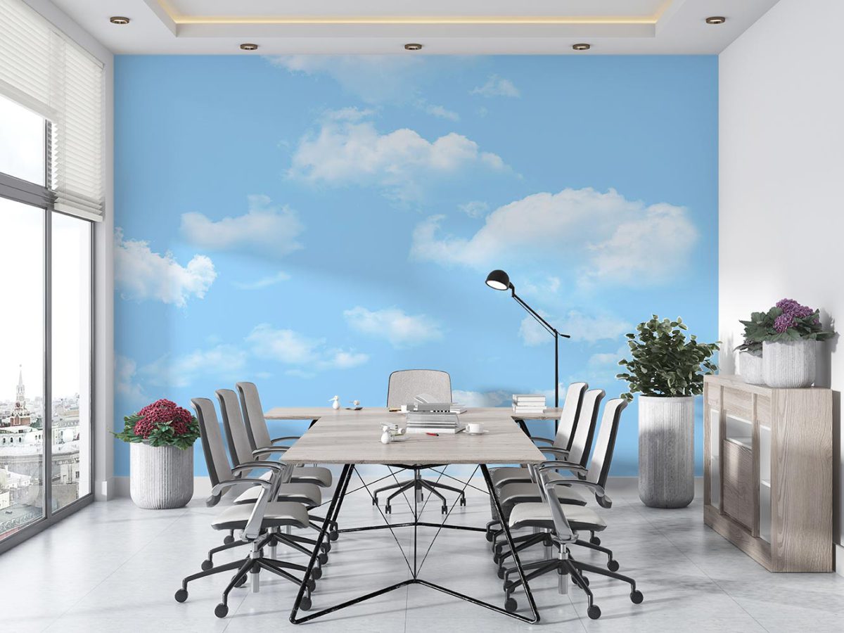 پوستر دیواری آسمان و ابر W10060500 اداری دفتر کار