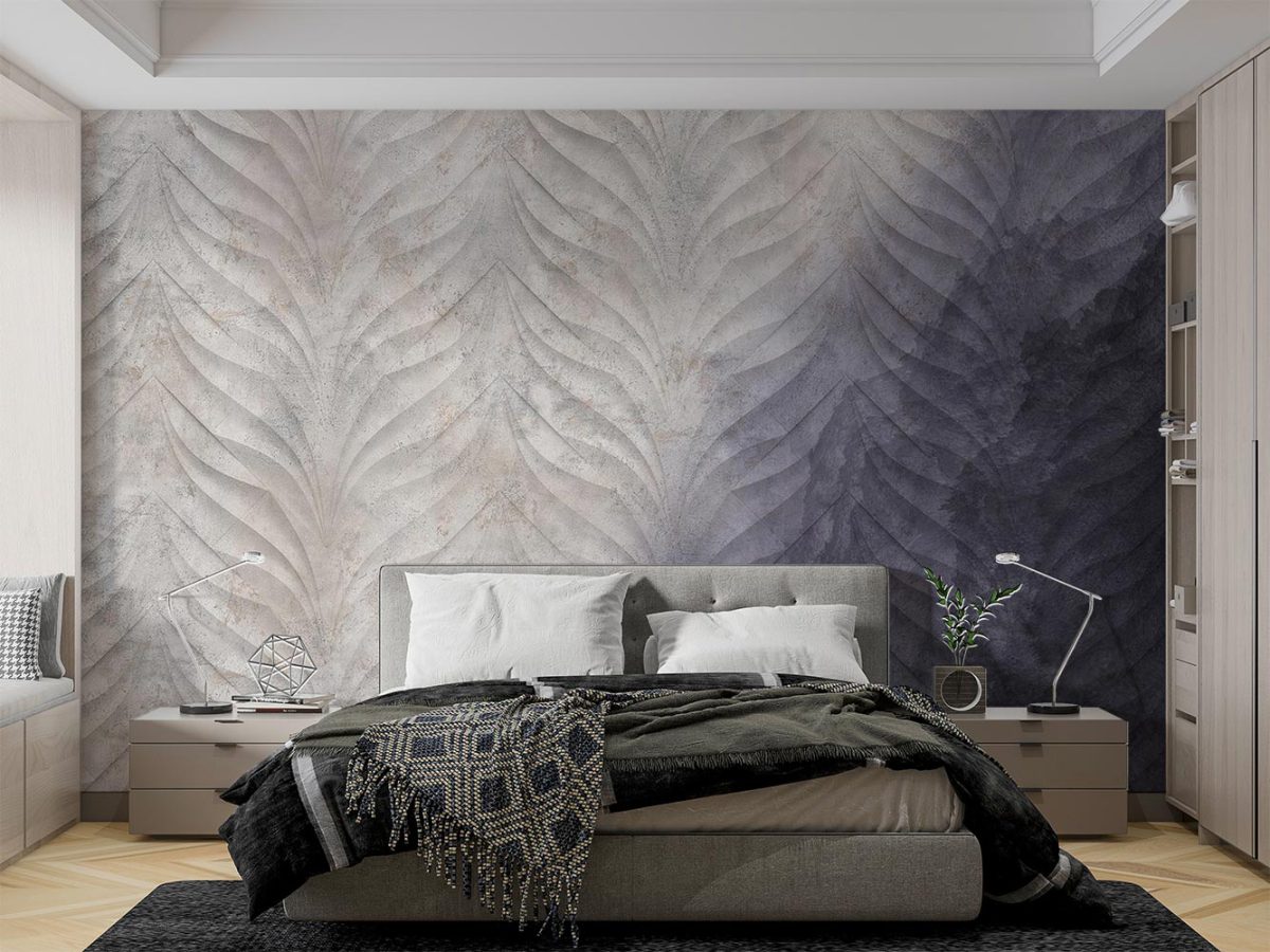کاغذ دیواری طرح پتینه هنری W12010100 برای اتاق خواب