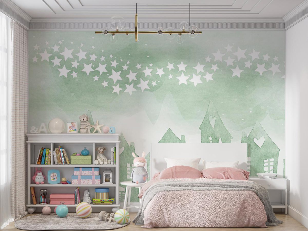 پوستر کاغذ دیواری اتاق کودک ستاره W12010420