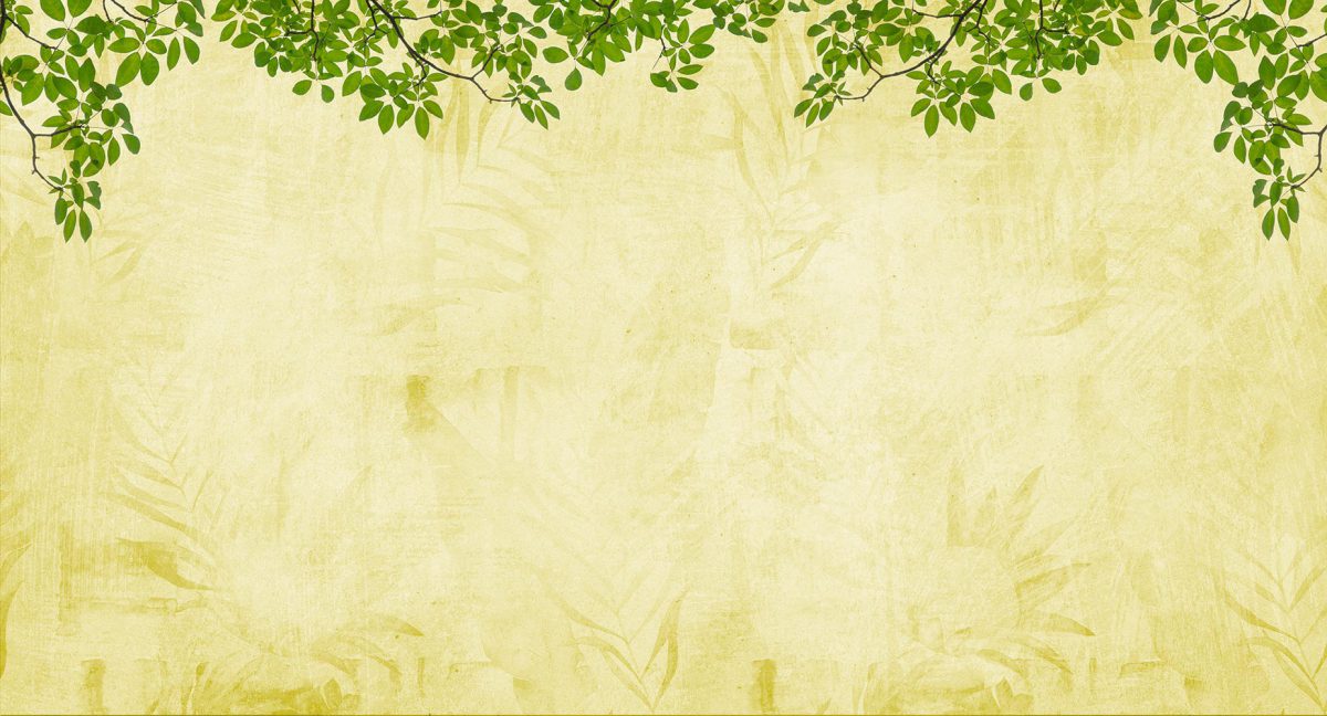 پوستر دیواری طرح برگ درخت W12012310
