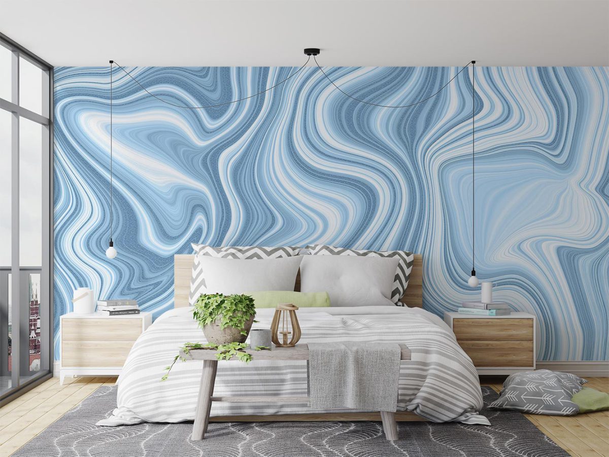 پوستر کاغذ دیواری هندسی هنری W12013920 اتاق خواب