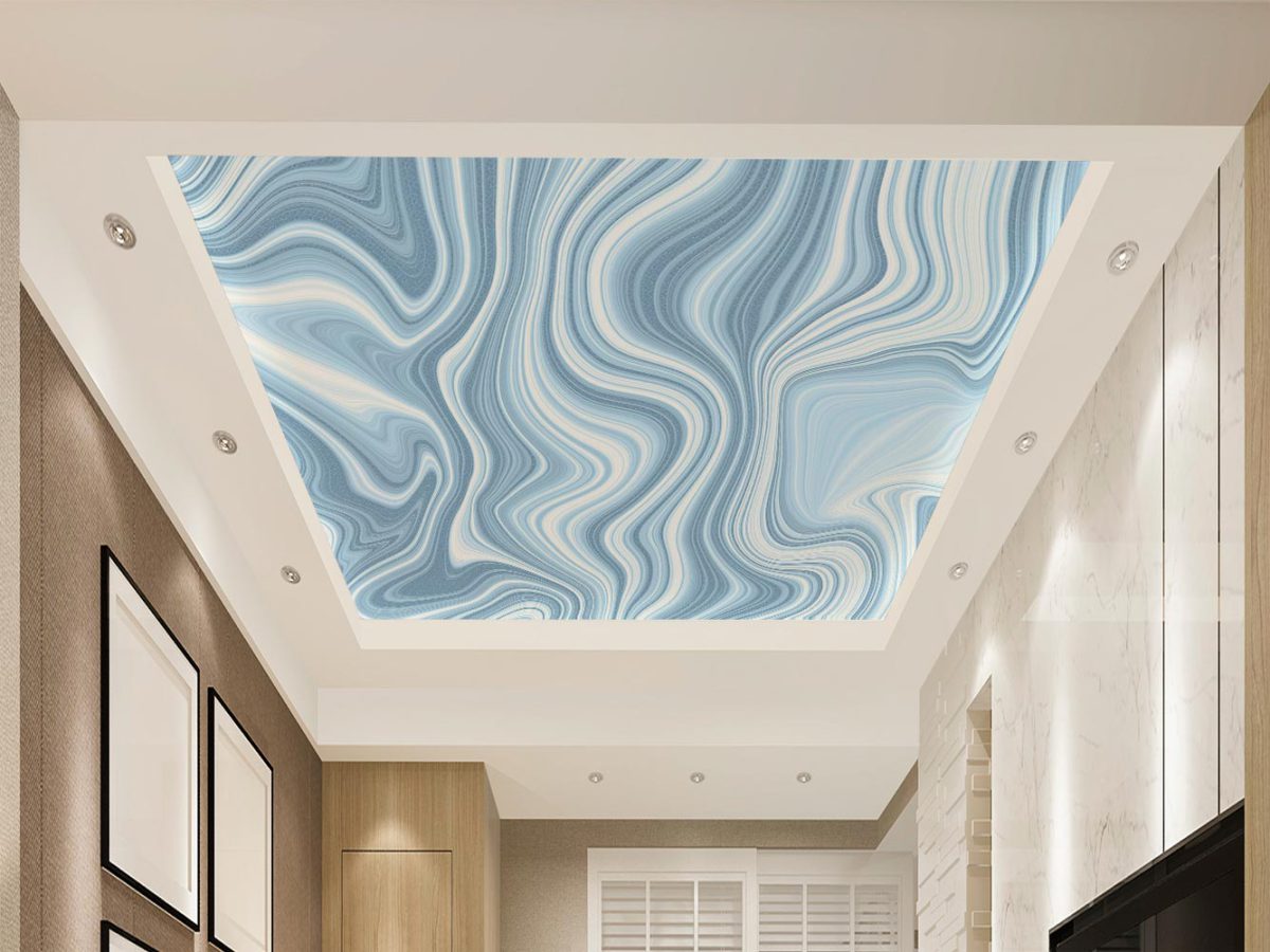پوستر کاغذ دیواری هندسی هنری W12013920 سقف