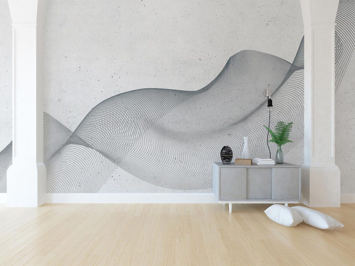پوستر کاغذ دیواری هندسی مدرن W12015100 پذیرایی