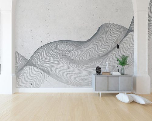 پوستر کاغذ دیواری هندسی مدرن W12015100