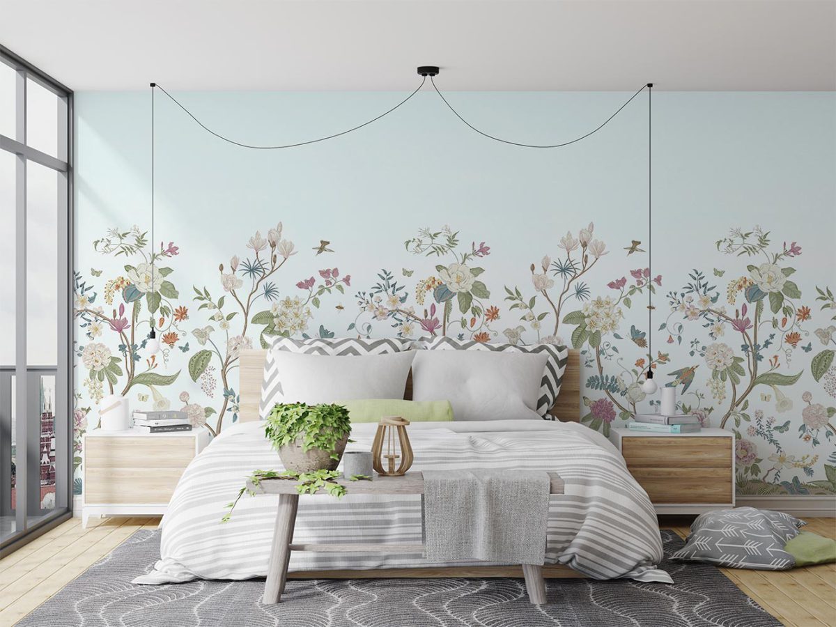 پوستر دیواری شاخه های گل W12021900