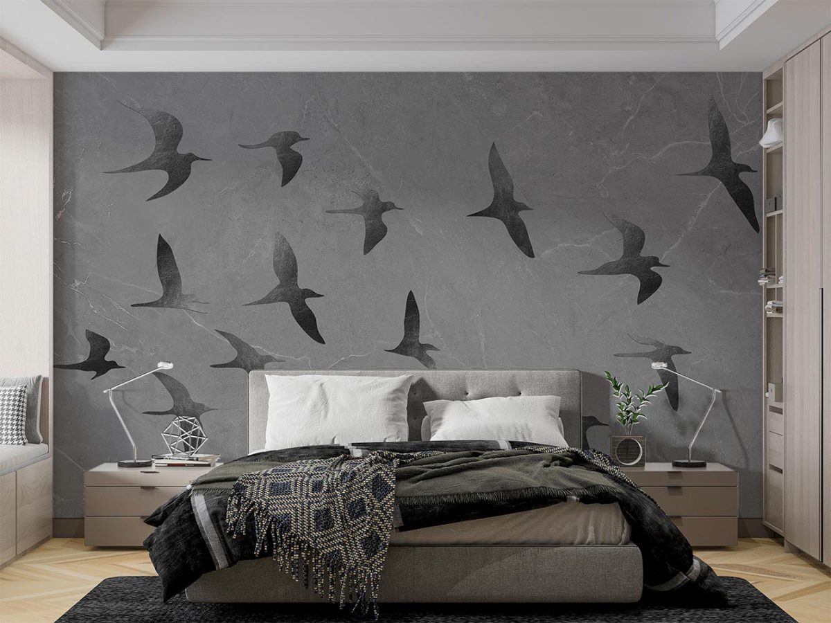 پوستر دیواری طرح پرنده W12111220 اتاق خواب