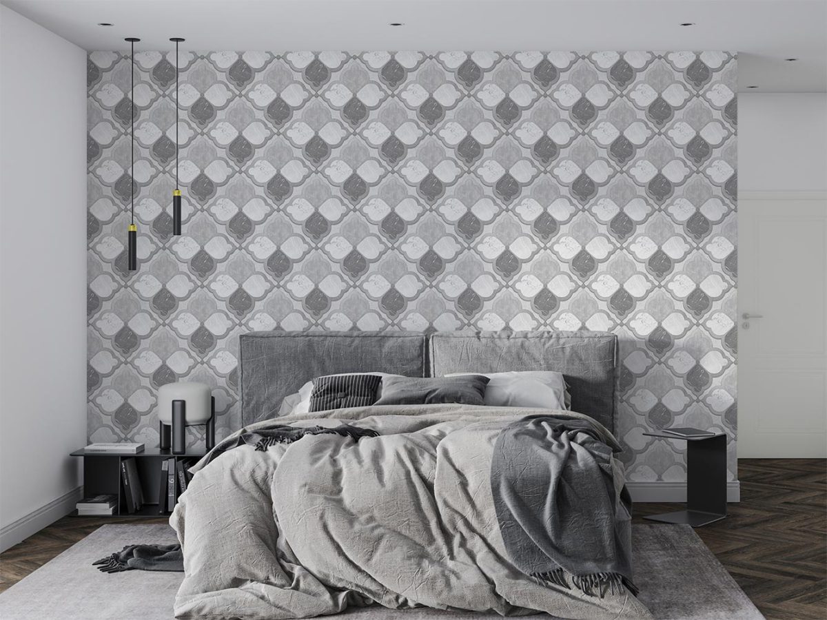 پوستر دیواری مدرن هندسی W12112020 برای اتاق خواب