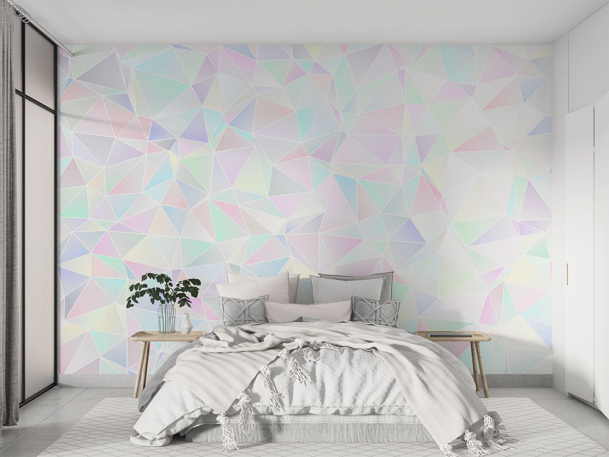 کاغذ دیواری هندسی رنگی w11017500