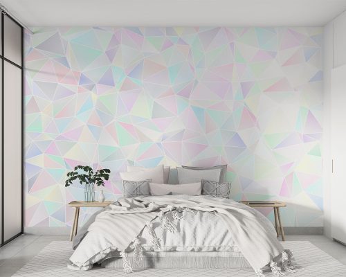 کاغذ دیواری هندسی رنگی w11017500