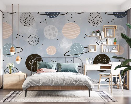 پوستر دیواری فضا و سیارات w11022100