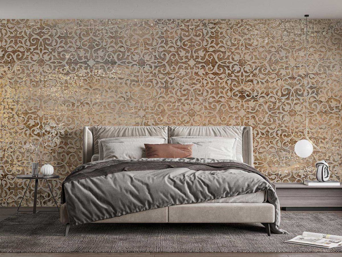 کاغذ دیواری پتینه سنتی w11022800 برای اتاق خواب