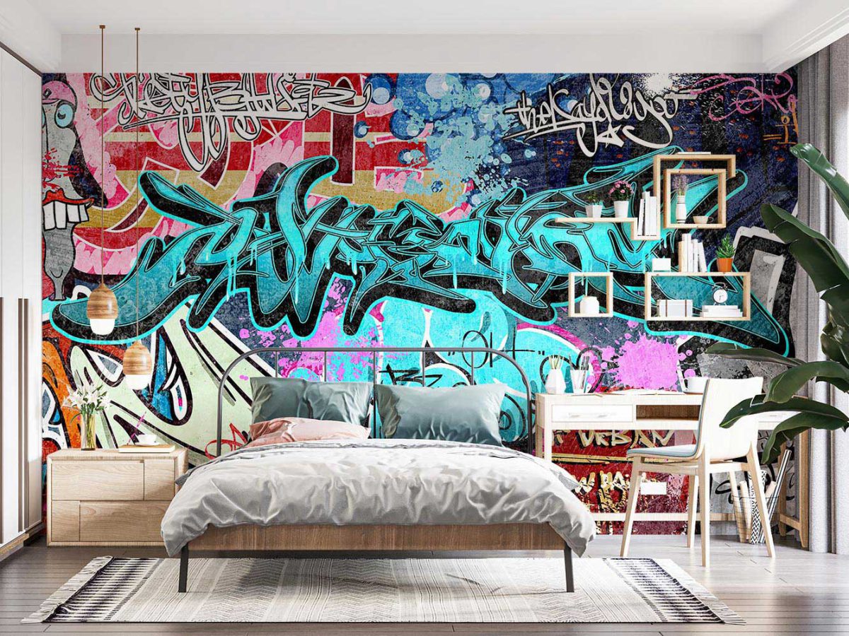پوستر دیواری گرافیتی اسپرت w11025300