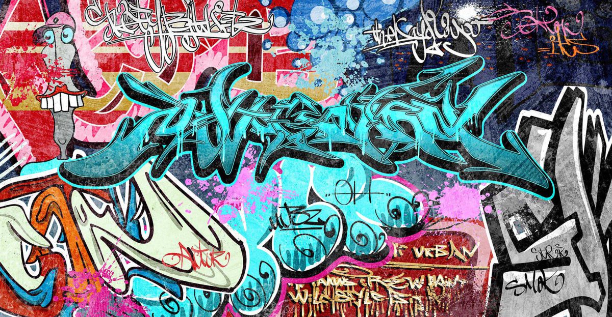 پوستر دیواری گرافیتی اسپرت w11025300