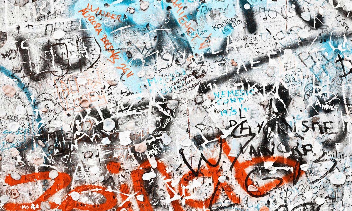 کاغذ دیواری مدرن گرافیتی w11025500