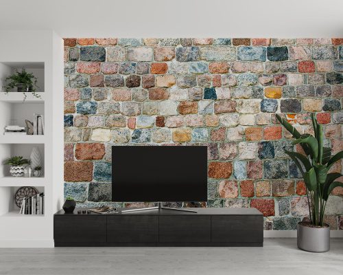 کاغذ دیواری طرح سنگی W13011400