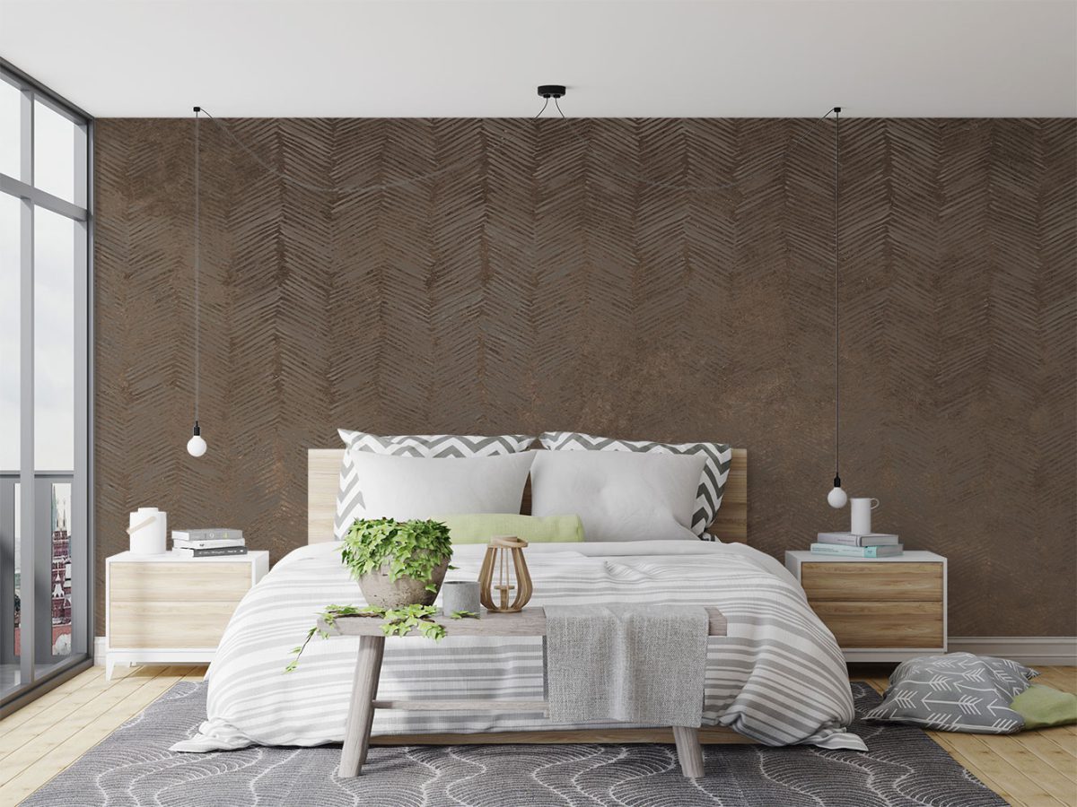 کاغذ دیواری کلاسیک طرح پتینه W10070710 برای اتاق خواب