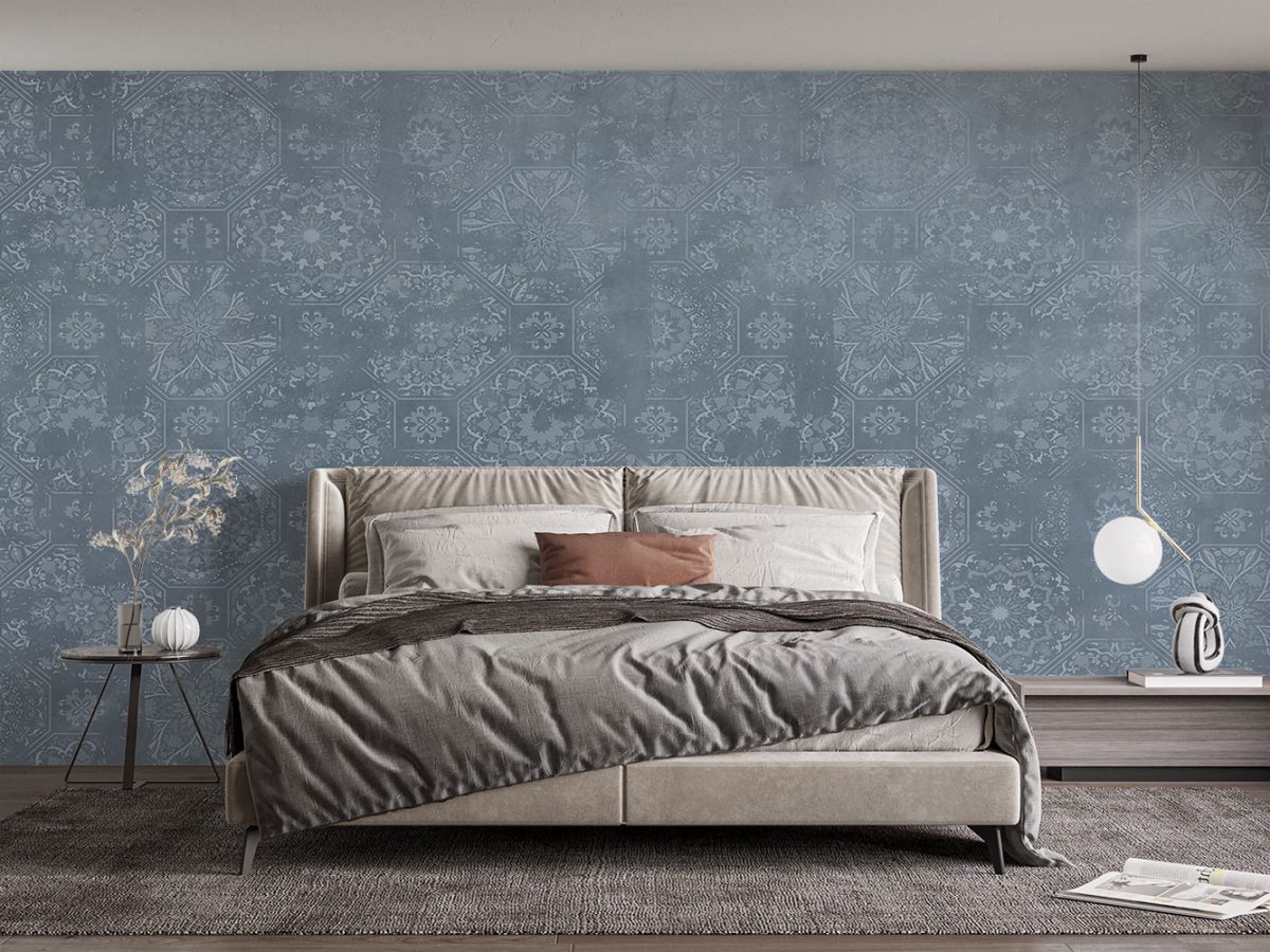 کاغذ دیواری مدرن مدل پتینه W10071110 برای اتاق خواب