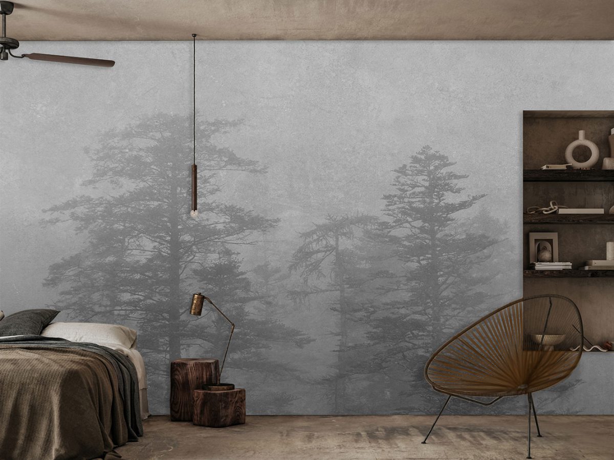 کاغذ دیواری اتاق خواب طرح درخت W10071200