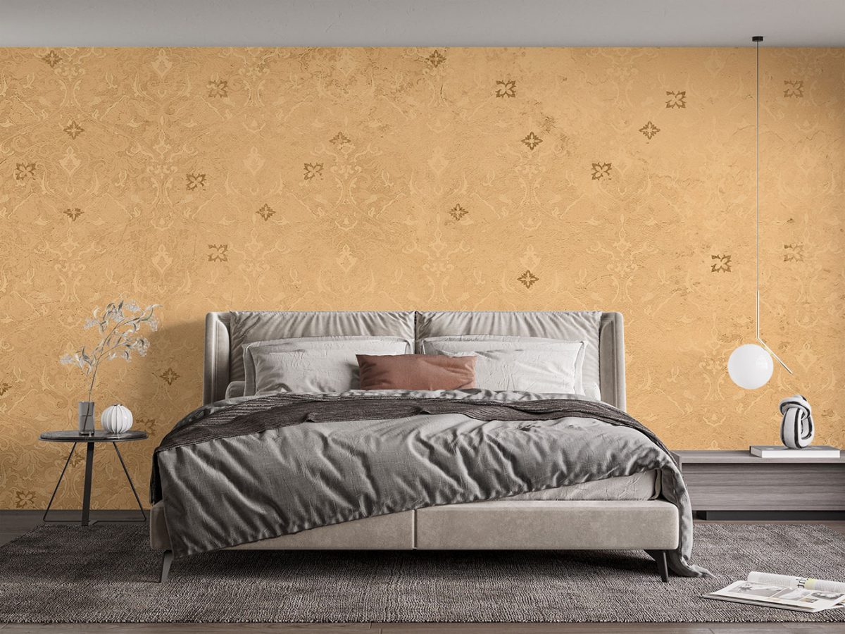 کاغذ دیواری طرح داماسک W10072040 برای اتاق خواب