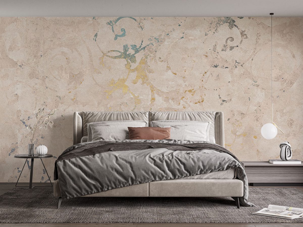کاغذ دیواری کلاسیک پتینه W12211800 اتاق خواب
