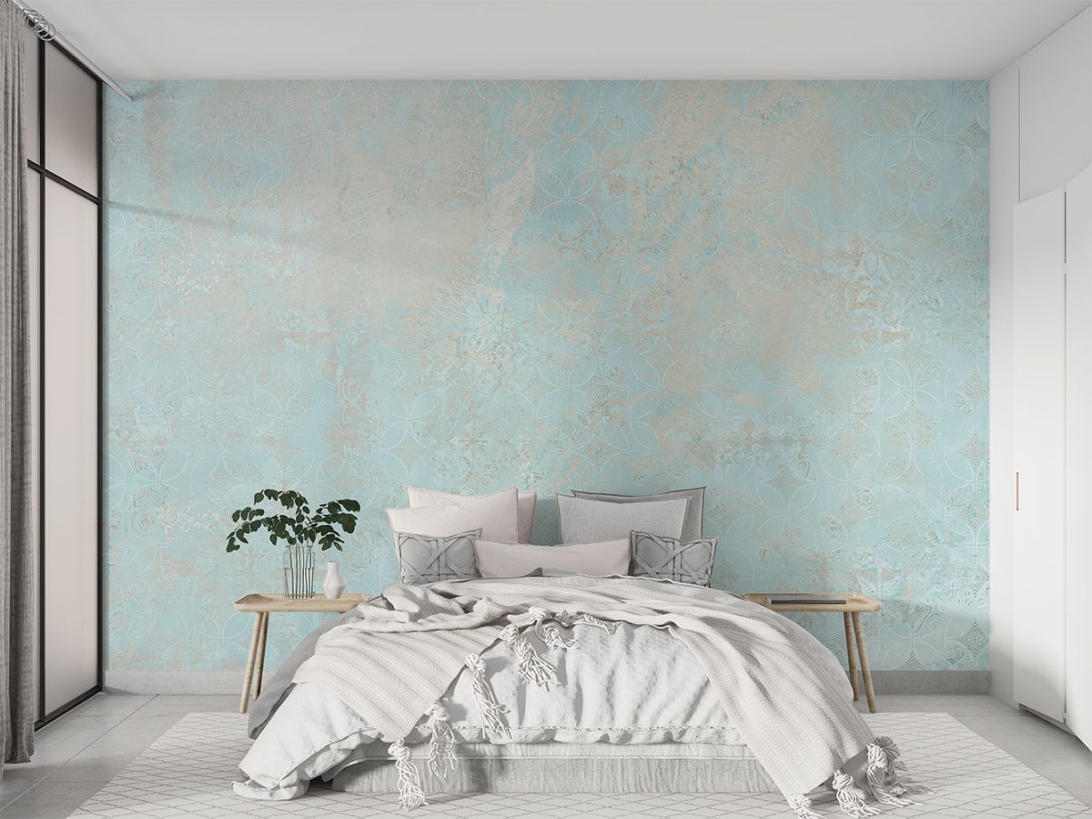 کاغذ دیواری پتینه رنگ روشن W12218200 اتاق خواب