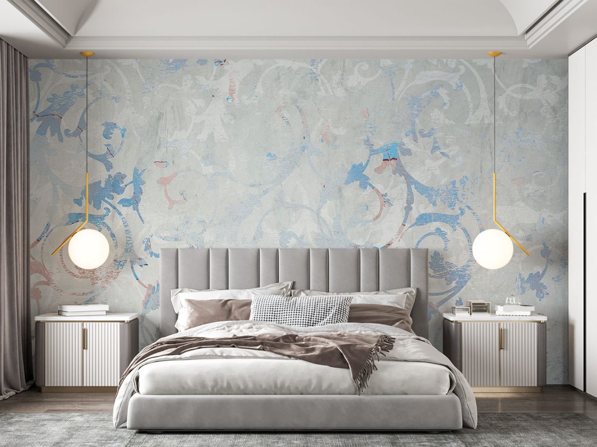 کاغذ دیواری مدل پیچک W13015800 برای اتاق خواب