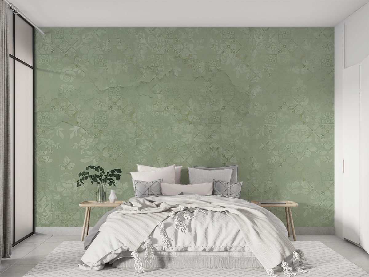 کاغذ دیواری طرح پتینه W13016200 برای اتاق خواب