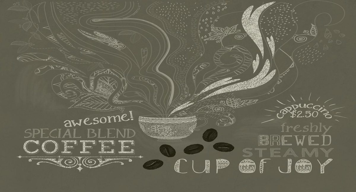 پوستر دیواری کافی شاپ کافه قهوه W10114400
