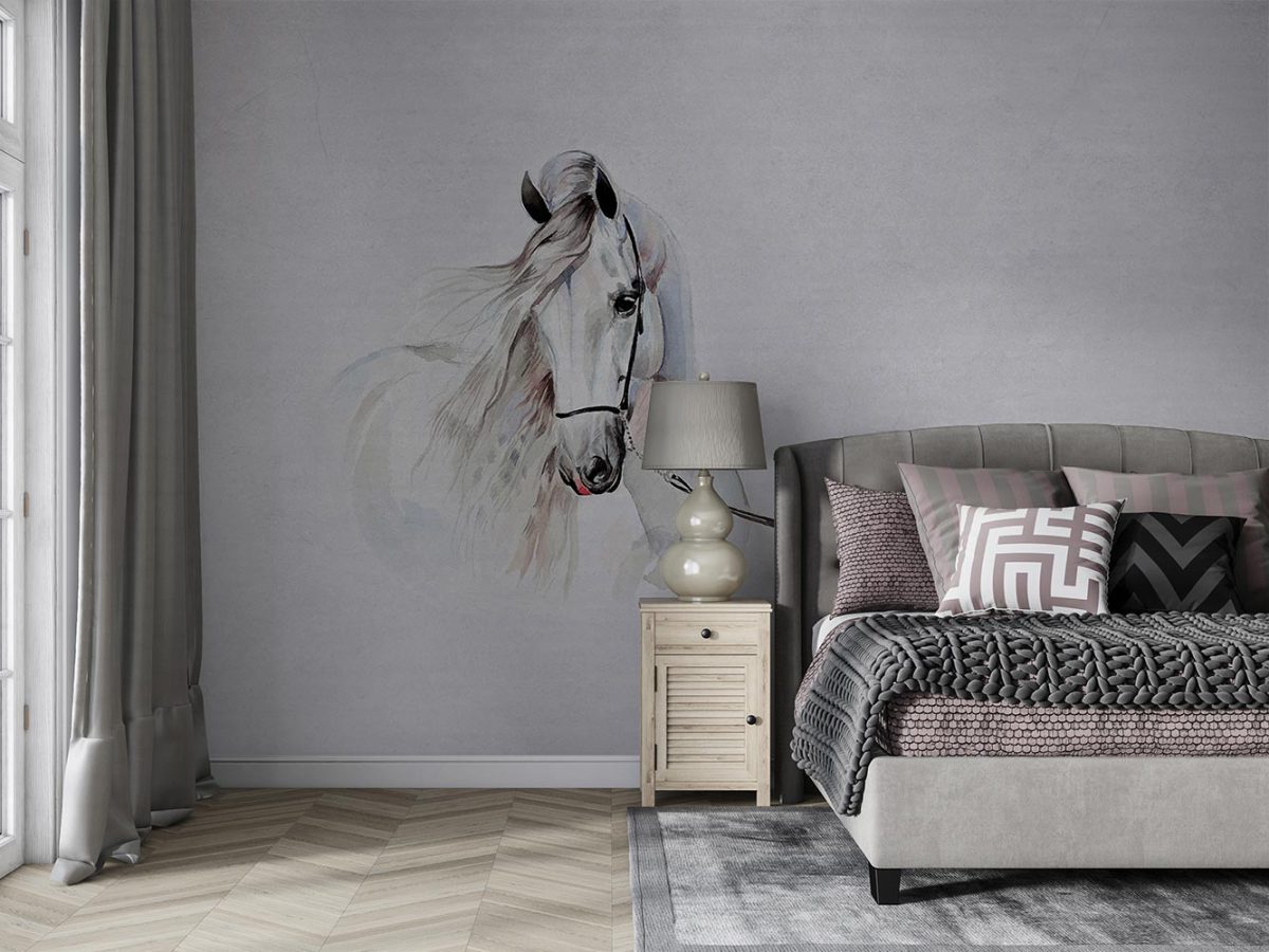 پوستر دیواری اتاق خواب طرح اسب W10114700