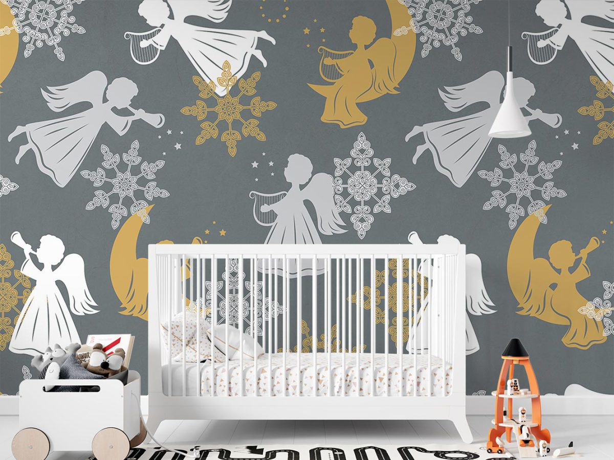 پوستر دیواری اتاق کودک فرشته W10119000