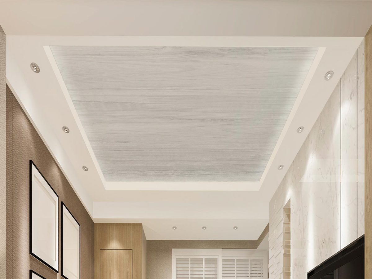 کاغذ دیواری سقفی طرح چوب ساده W10123300