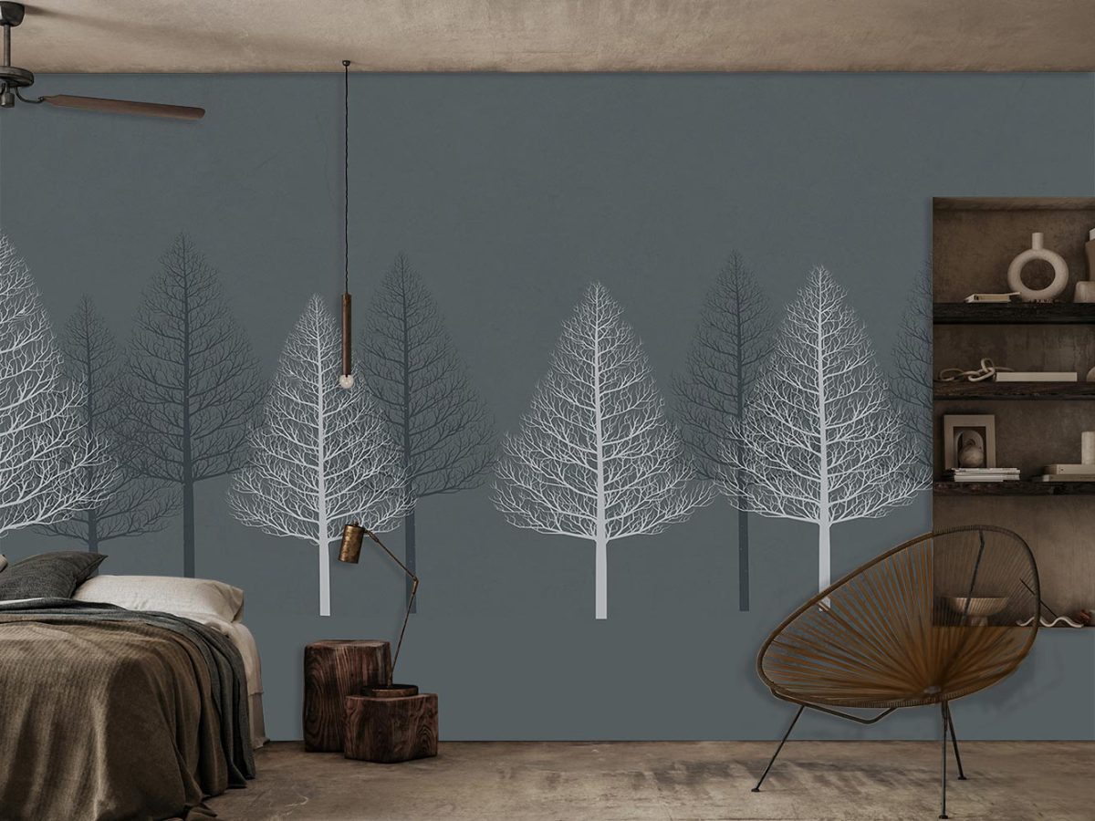 پوستر دیواری اتاق خواب طرح درخت W10125700
