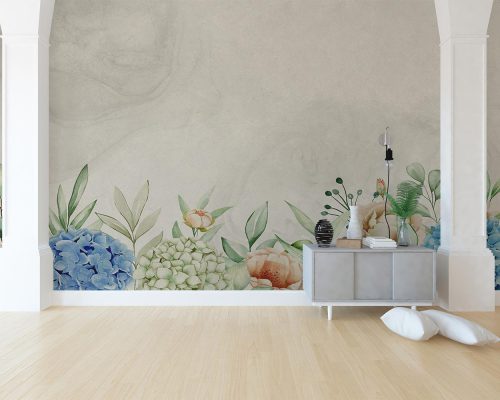 کاغذ دیواری مدل گل و برگ W10141100