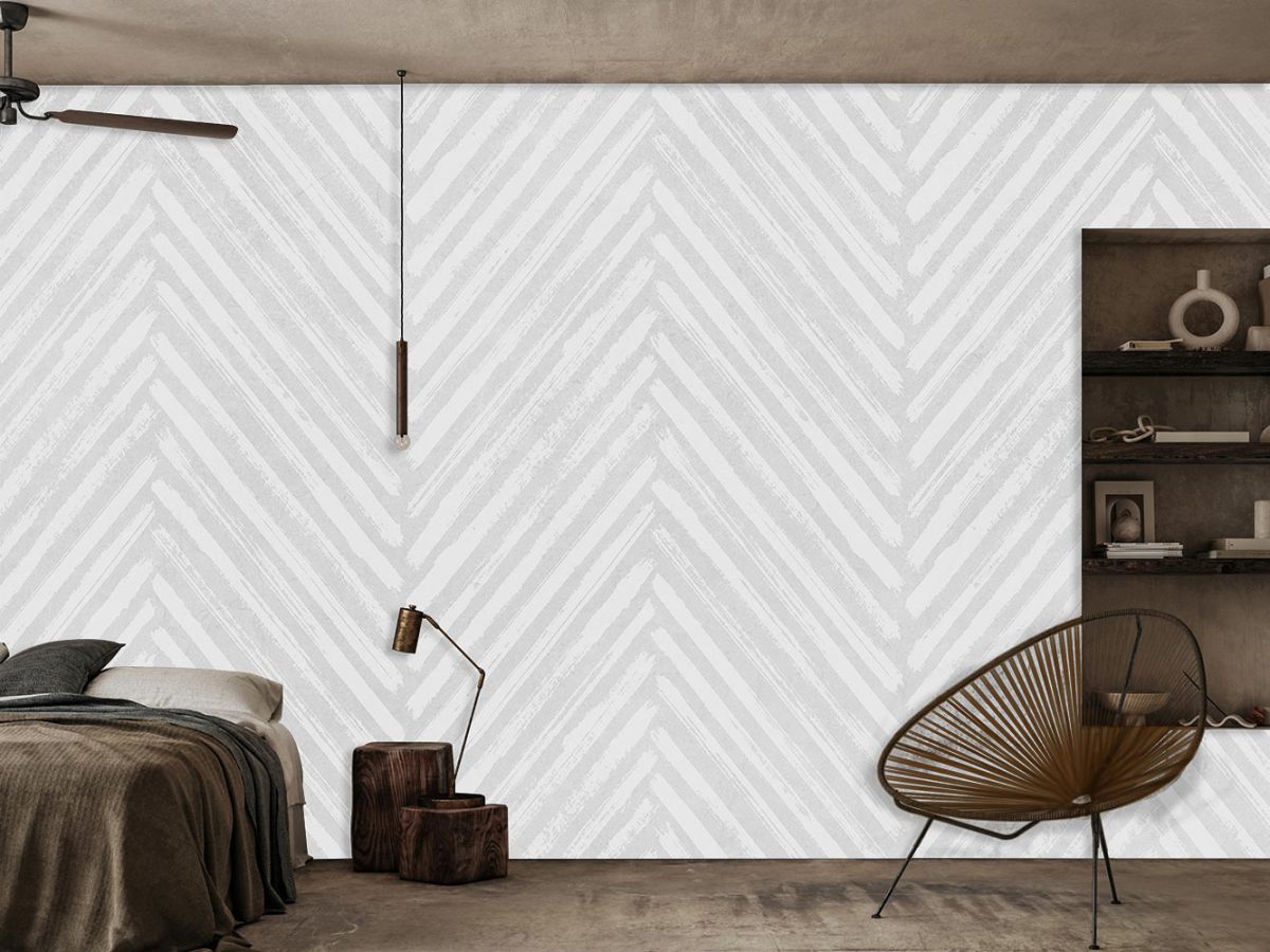 کاغذ دیواری اتاق خواب مدرن هندسی W10147700