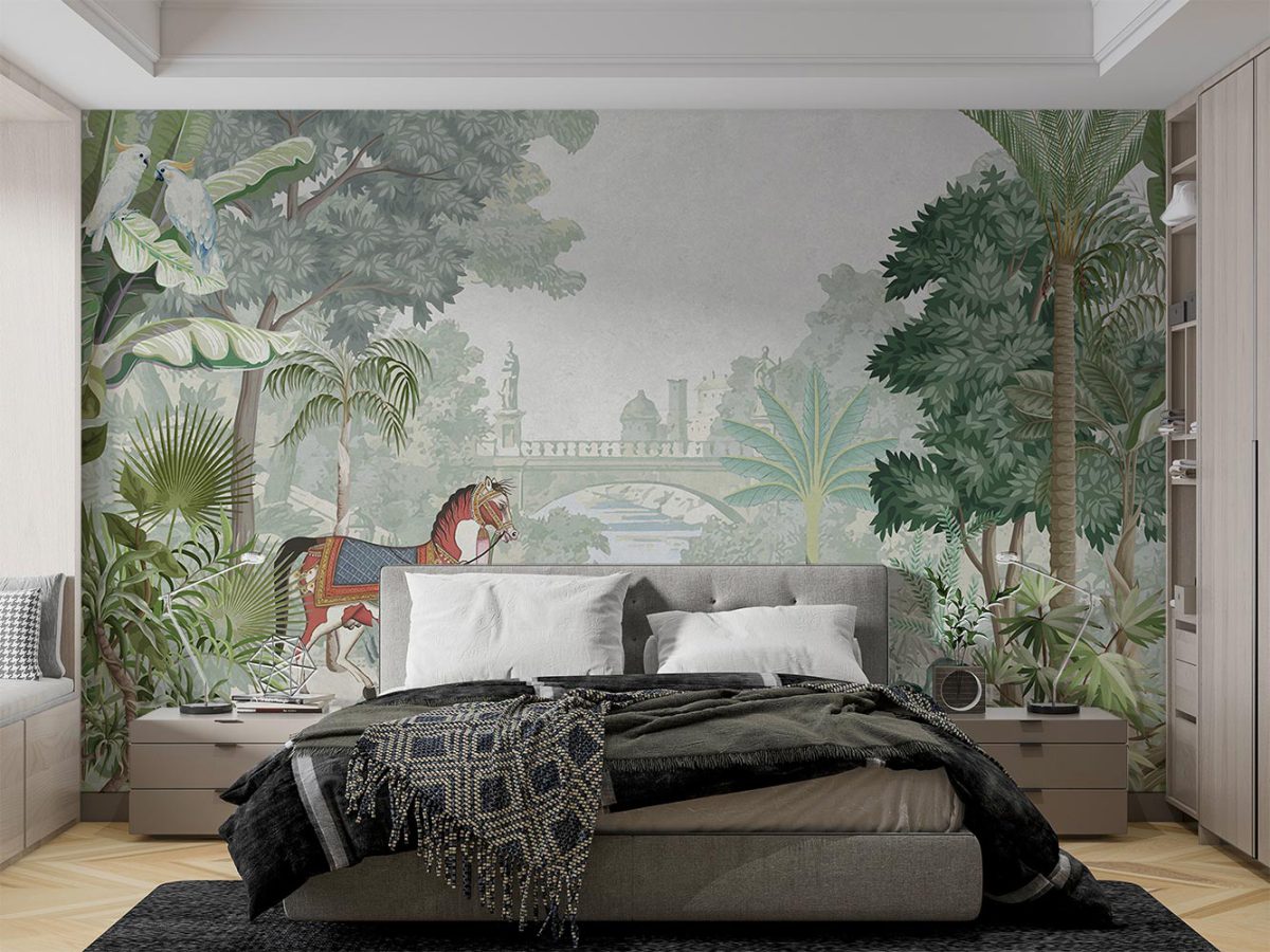 پوستر دیواری اتاق خواب منظره طبیعت W10164300