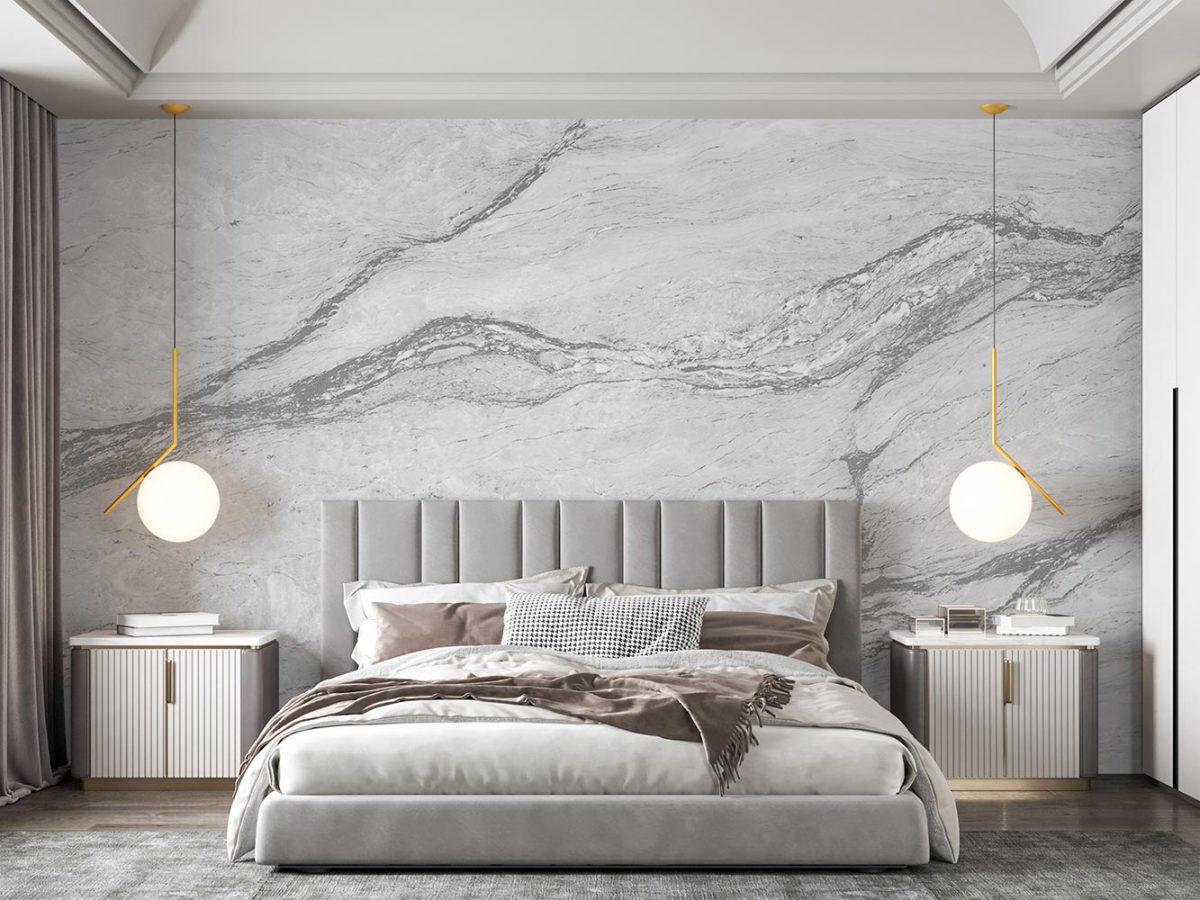 کاغذ دیواری اتاق خواب مدل سنگ مرمر W10166500