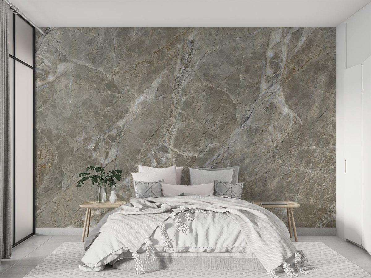 کاغذ دیواری اتاق خواب طرح سنگ مرمر W10169300