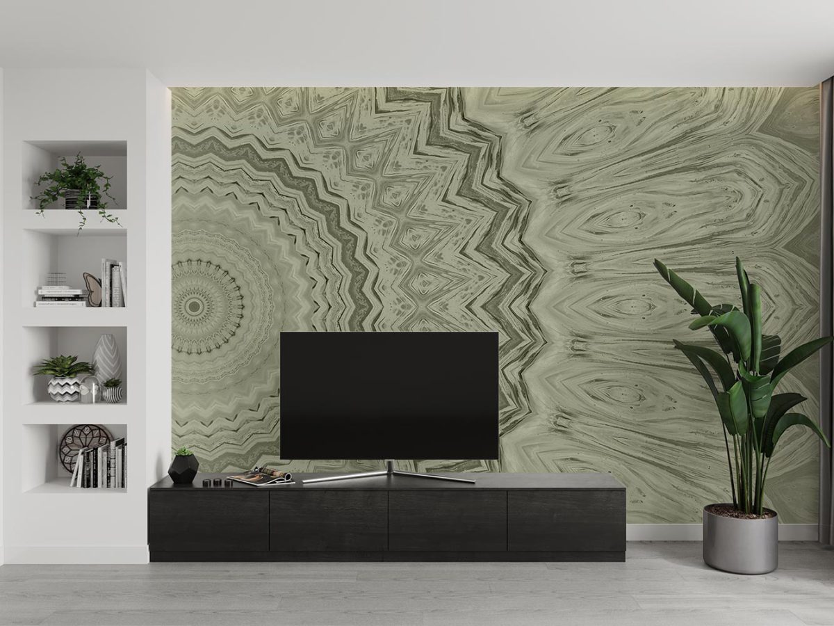 کاغذ دیواری پشت تلویزیون ماندلا سنتی W10170000
