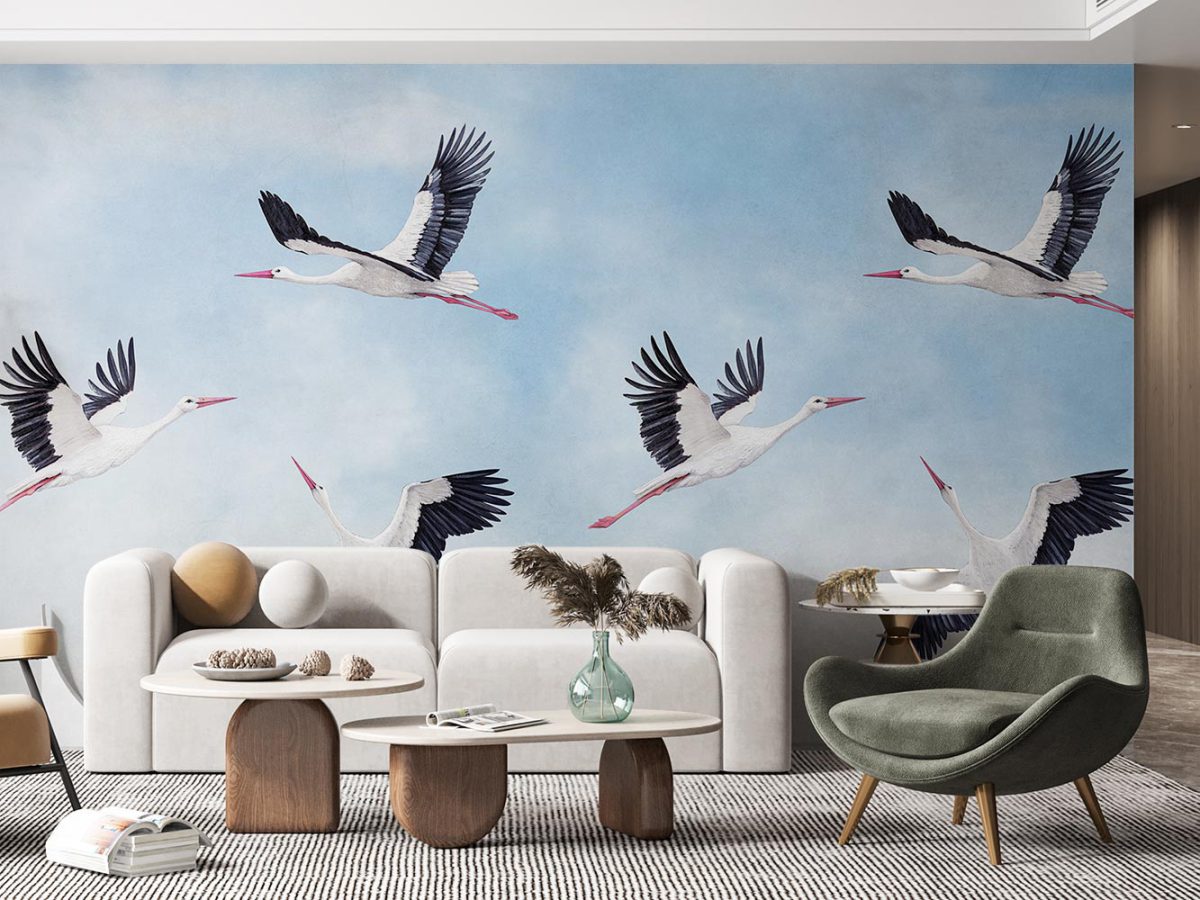 پوستر دیواری طرح پرنده W10171700